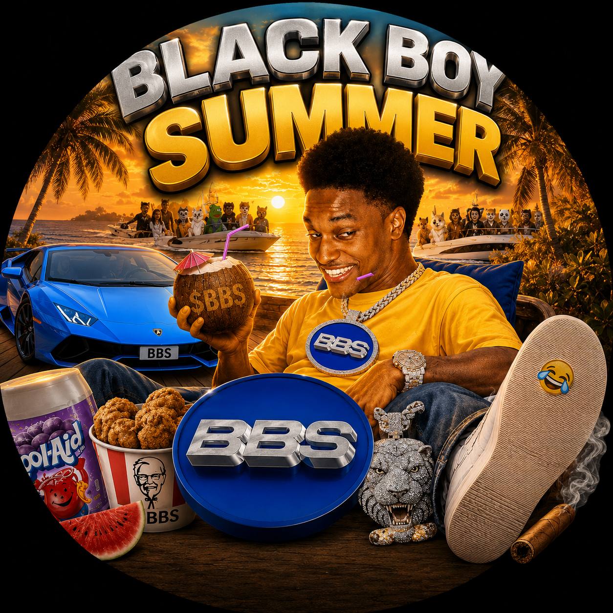 Black Boy Summer artwork